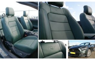 Ford Mustang Leder Interieur