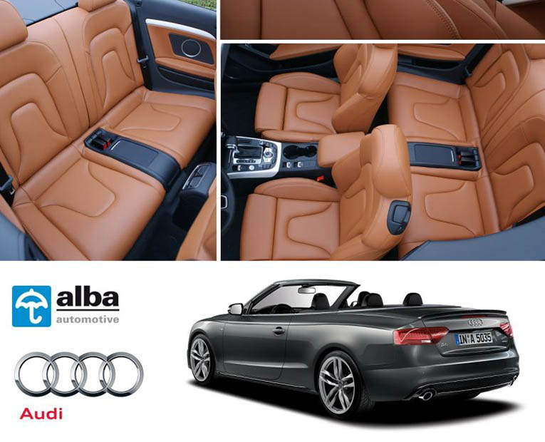 Audi A5 Cabrio Alba Buffalino Leder