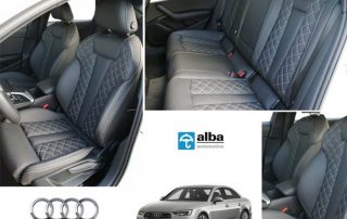 Alba Nieuws Audi A4 Lederen Interieur Diamond Stiksel