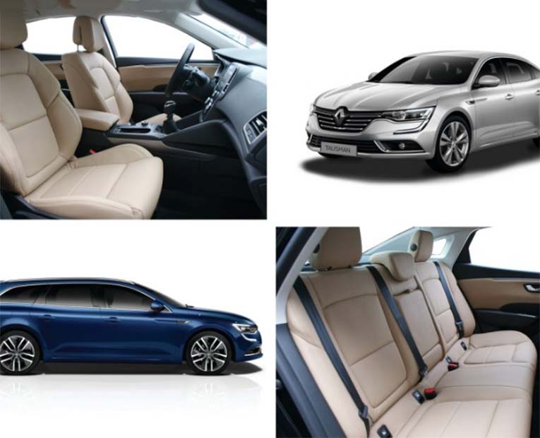 Alba Nieuws renault Talisman Lederen Interieur