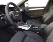 Audi A4 Buffalino Leder Alcantara Zwart Stuurwiel