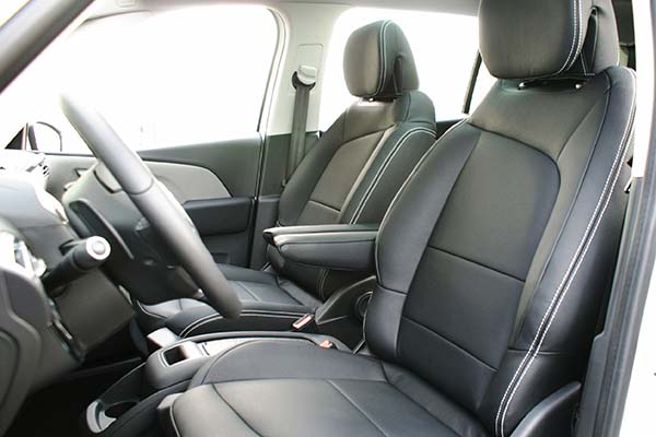 Citroen C4 Grand Picasso Alba eco-leather®®®®®® Zwart Voorstoelen
