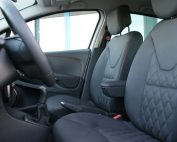 Renault Clio Buffalino Leder Antraciet Diamond Stiksel Voorstoelen