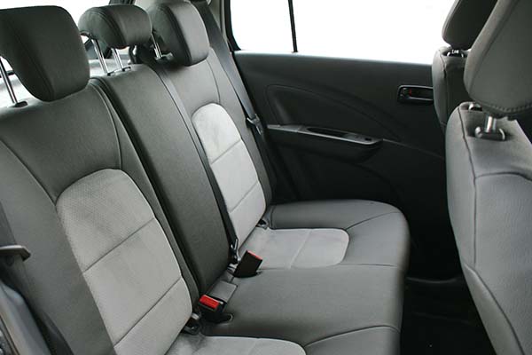 Suzuki Celerio Alba eco-leather®®®®®® Grijs Suede Achterbank