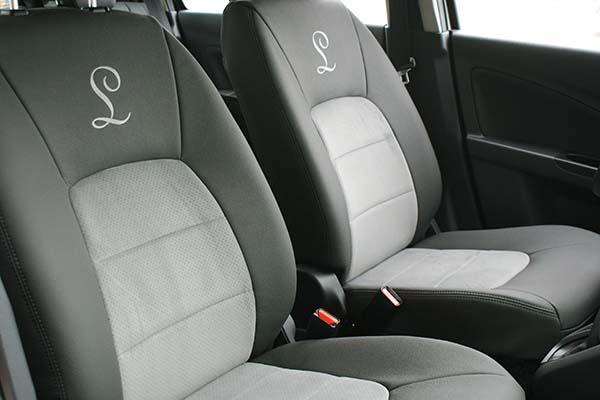 Suzuki Celerio Alba eco-leather®®®®®® Grijs Suede Voorstoelen