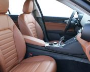 Alfa Romeo Giulia Buffalino Leder Kaneelbruin Voorstoelen