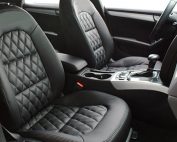 Audi A5 Sportback, Alba eco-nappa zwart diamond voorstoelen
