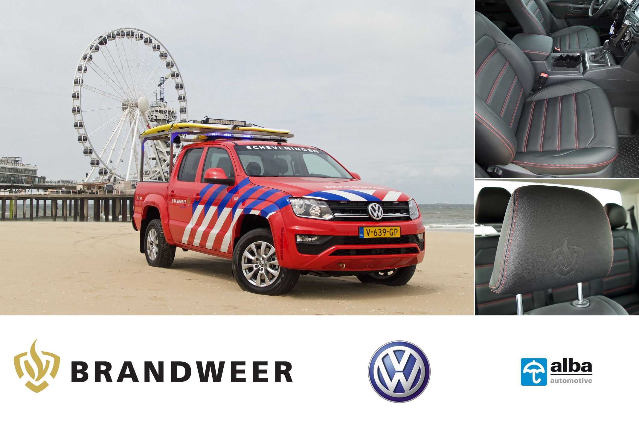 Brandweer Scheveningen Volkswagen Amarok