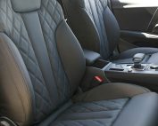 Audi A5 Sportback, Alba Nappa Zwart met Diamond stiksel voorstoelen