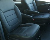 Opel Vivaro, Alba eco-leather®®®®®® Zwart met groen stiksel voorstoelen