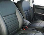 Skoda Fabia Alba Buffalino Leder Zwart Voorstoelen