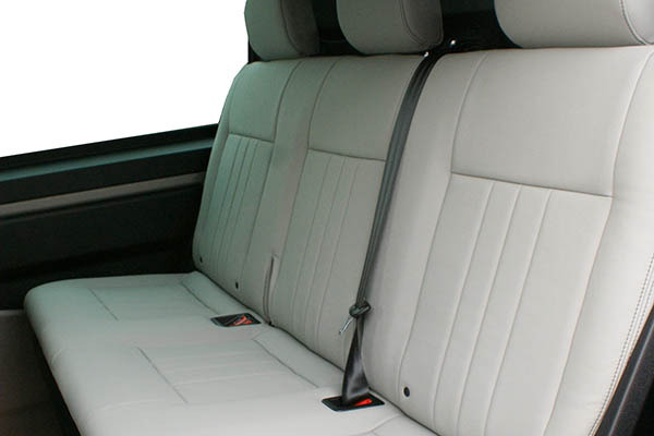 Volkswagen Transporter T6, Alba eco-leather®®®®®® Titanium Grijs achterbank