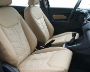 Ford Ka+, Alba Buffalino Leder Beige en eco-suède middenbanen voorstoelen