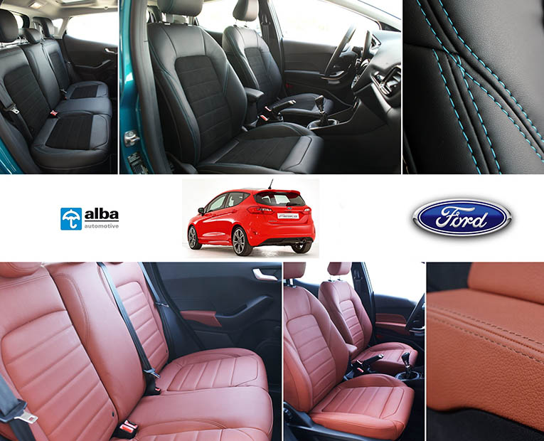 Ford Fiesta 2018 compilatie foto leder Alba