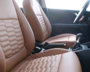 Kia Rio, Alba eco-nappa Cognac met Speciaal Honingraat stiksel voorstoelen