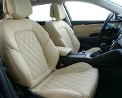 Renault Talisman, Alba Buffalino Leder Samt Beige met Diamond patroon voorstoelen