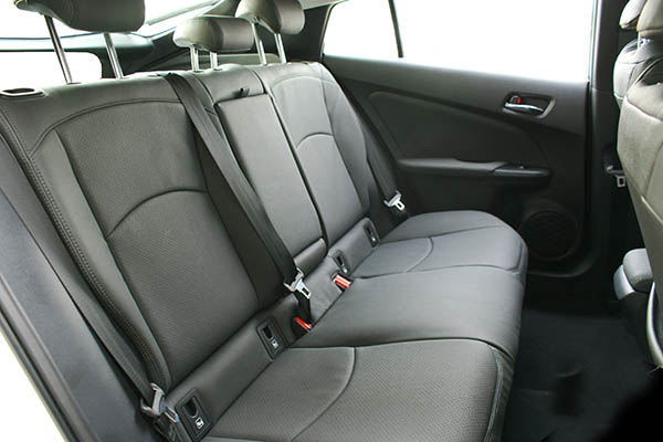 Toyota Prius, Alba eco-leather®®®®®® Antraciet met Perforatie Achterbank