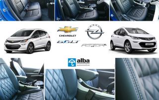 Opel Ampera-E / Chevrolet Bolt EV Compilatiefoto eco-nappa zwart Diamond