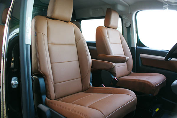 Citroen Jumpy Alba eco-leather®®®®®® kaneelbruin voorstoelen