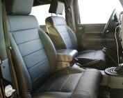 Jeep Wrangler Alba eco-nappa zwart Interieur voorstoelen