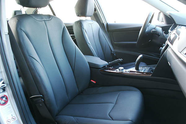 BMW 320i F30 Alba eco-leather®®®®®® Zwart Interieur Voorstoelen