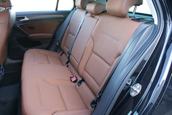 Volkswagen e-Golf Alba eco-leather®®®®®® kaneel bruin achterbank