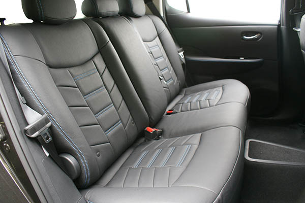 Nissan Leaf Alba eco-leather®®®®®® Zwart Interieur Special Design Achterbank