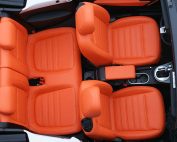 Volkswagen Beetle Cabriolet Alba Royal Mandarin Exclusive Leder Inbouw