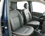 Dacia Lodgy Stepway Alba Leder Inbouw Interieur Zwart Buffalino Voorstoelen