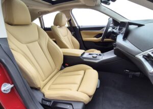 BMW I4 leather