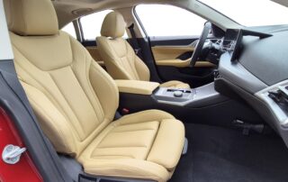 BMW I4 leather