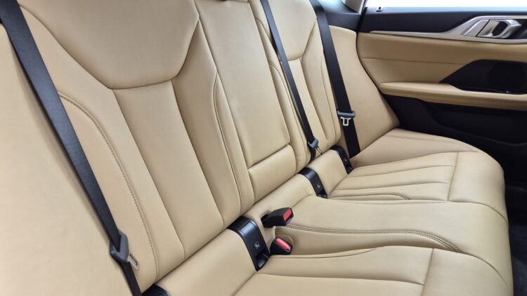 BMW I4 leather