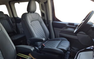 Ford Tourneo Custom met zwart leder