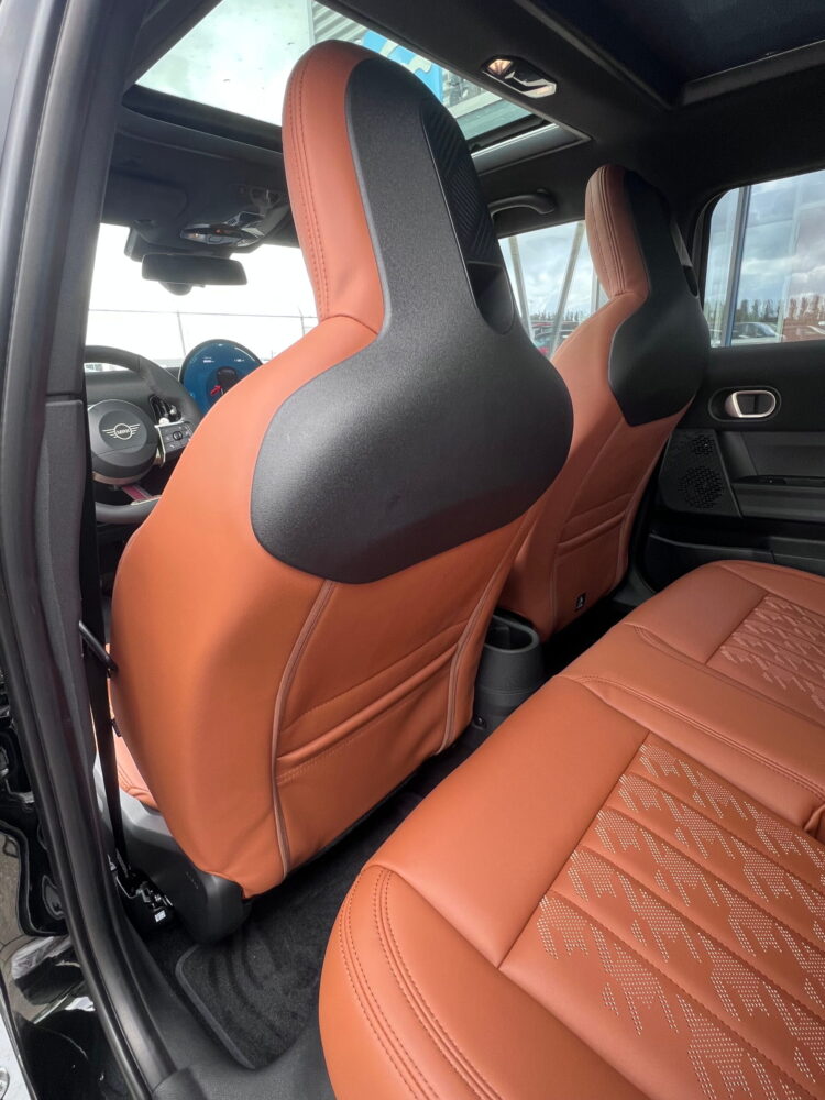 Mini cooper lederinbouw
