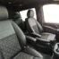 Lederinbouw Mercedes Vito met eco leder en suede + hemel.